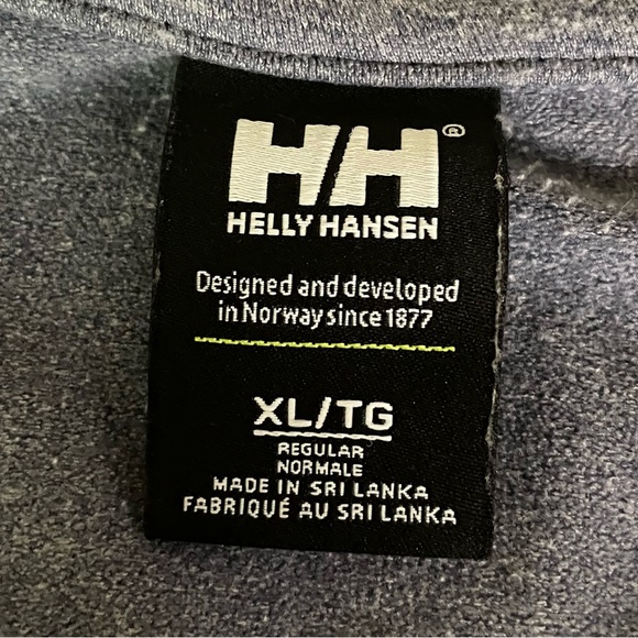 Helly Hansen 1/4 Zip Long Sleeve Shirt Gray Men’s XL - Picture 8 of 10